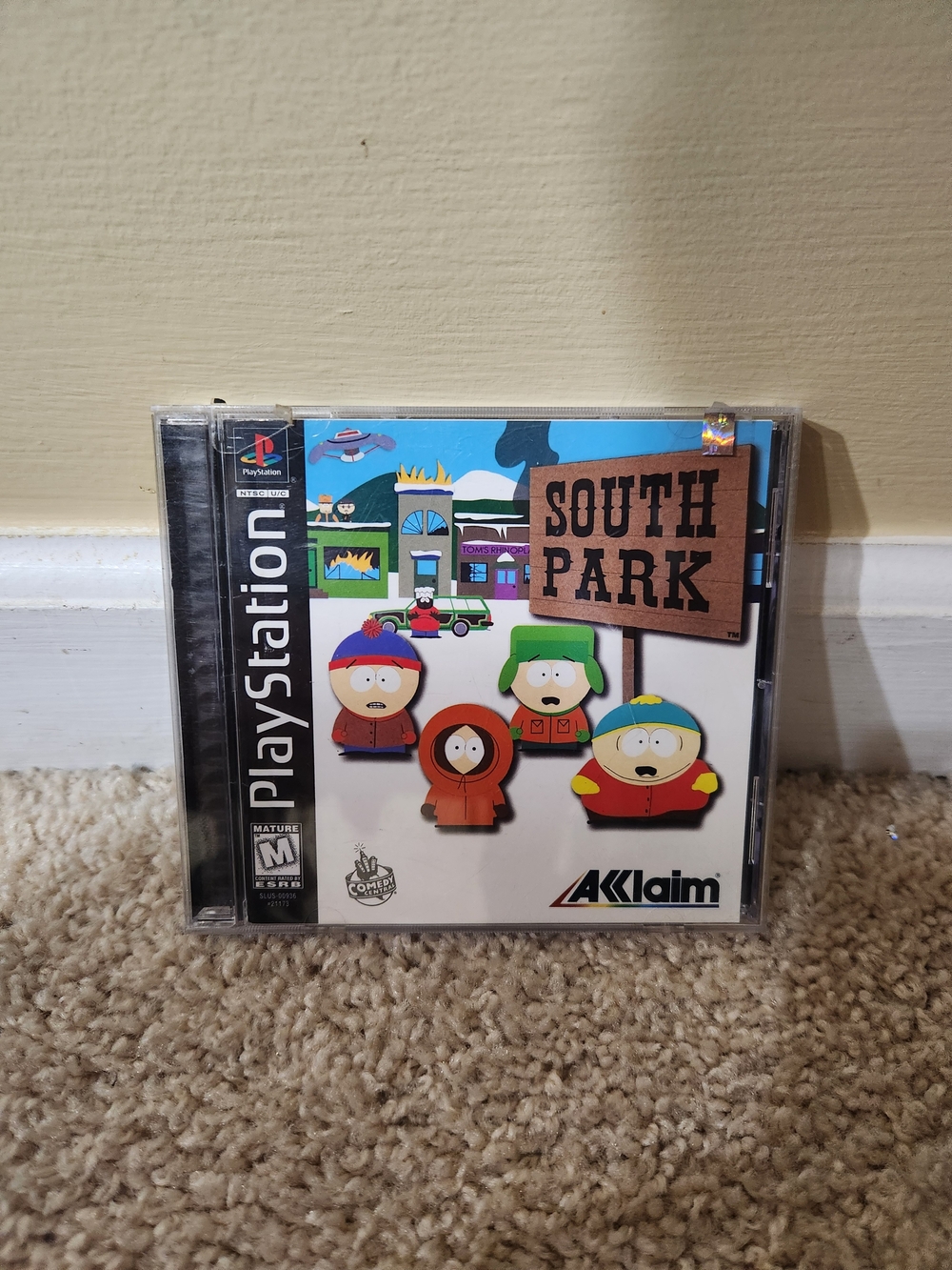 Sony PlayStation 1 South Park Game – Black, Blue, Red, Green